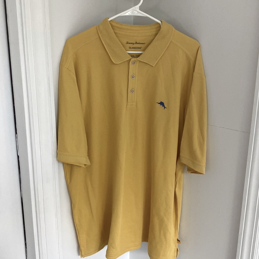 Men’s Tommy Bahama ISLANDZONE Yellow Polo XXL